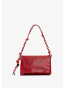 BOLSO MEDIANO ROJO DESIGUAL