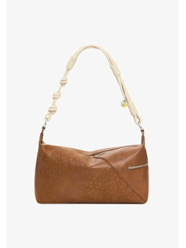 BOLSO MEDIANO CAMEL DESIGUAL