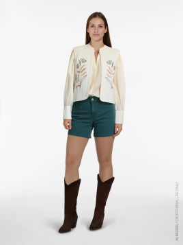 PANTALON CORTO VERDE