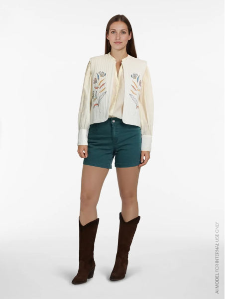 PANTALON CORTO VERDE
