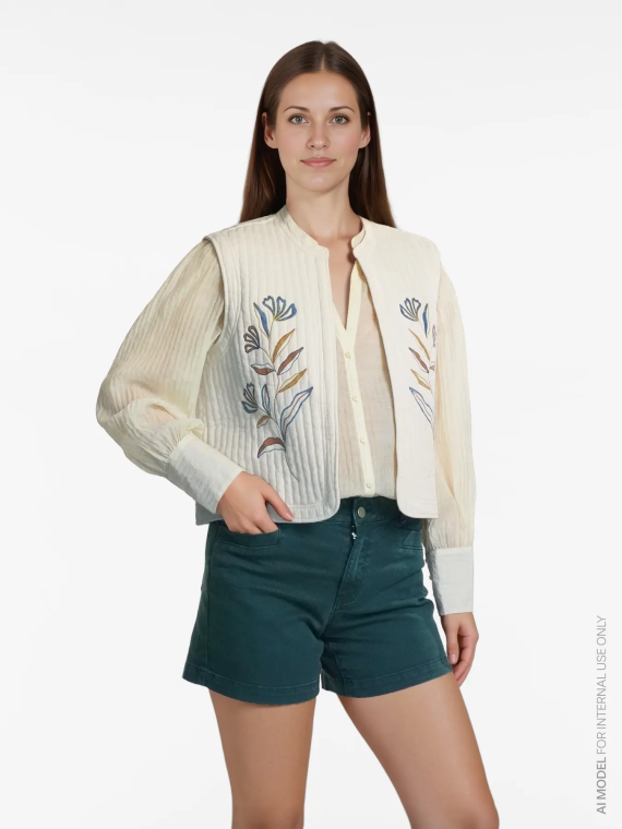 PANTALON CORTO VERDE