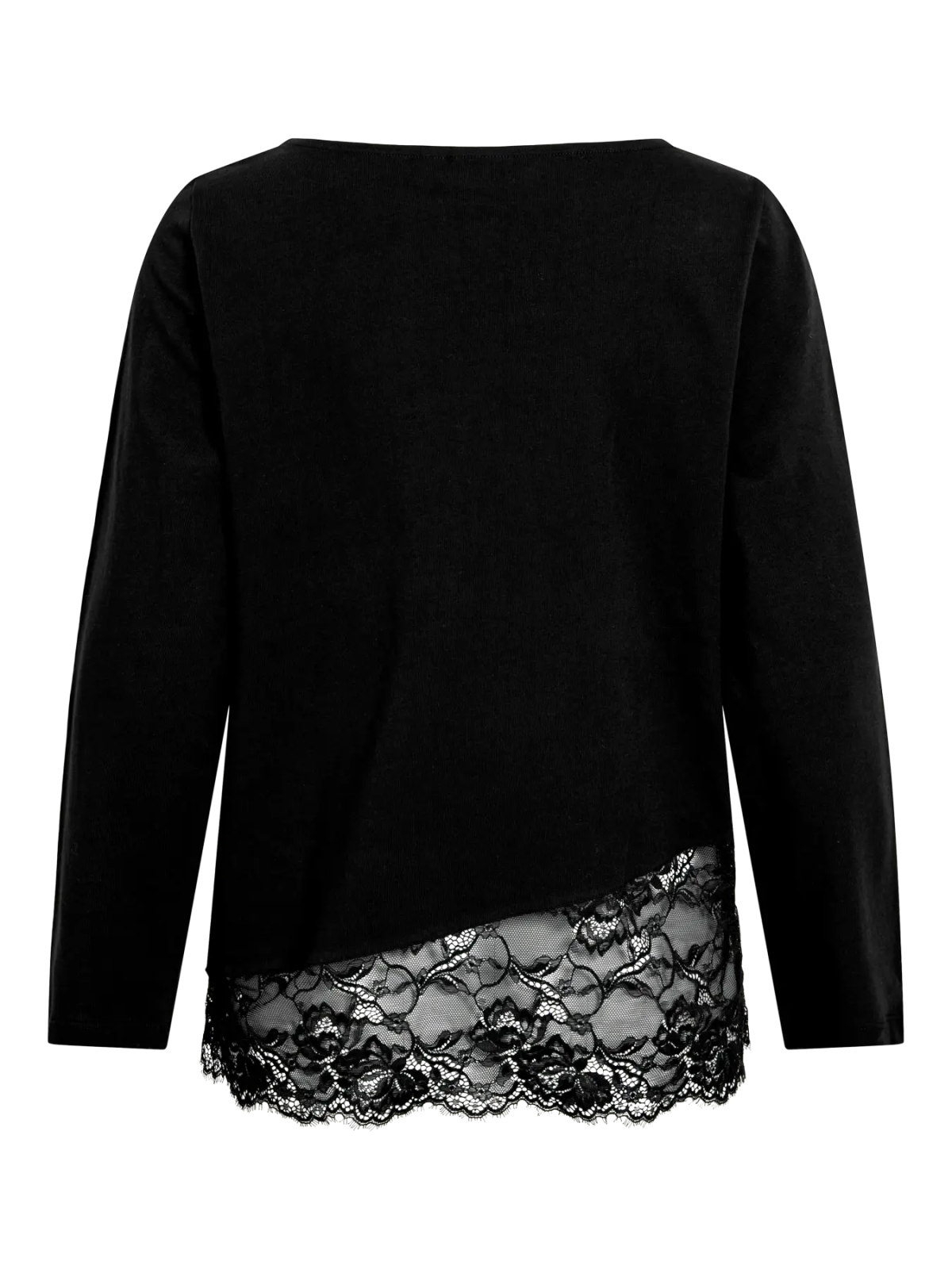 CAMISETA NEGRA PUNTILLA