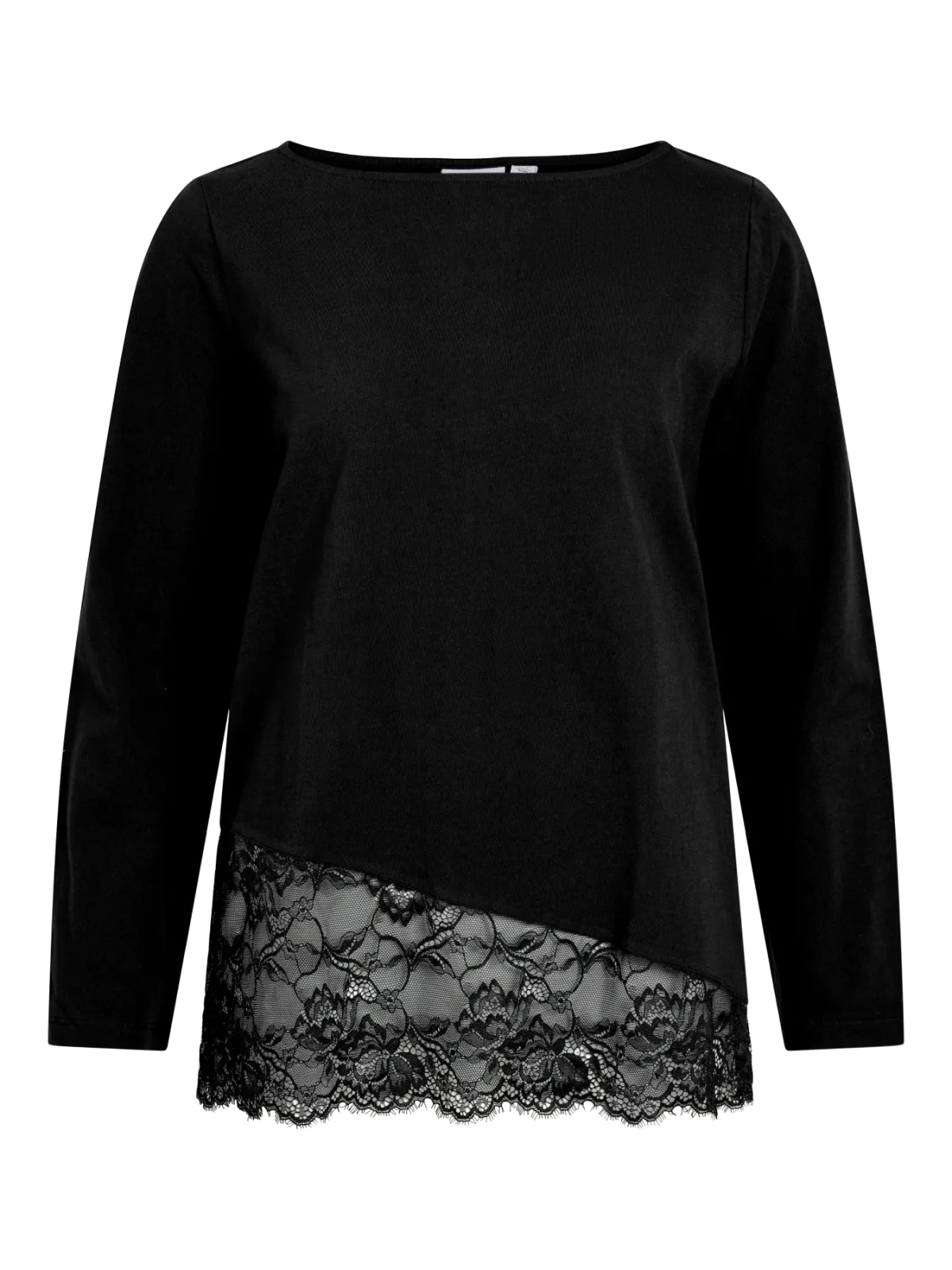 CAMISETA NEGRA PUNTILLA
