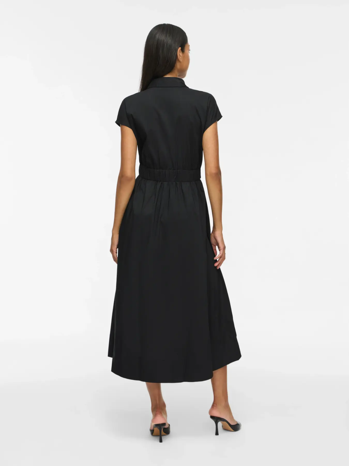VESTIDO NEGRO CREMALLERA