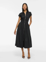 VESTIDO NEGRO CREMALLERA