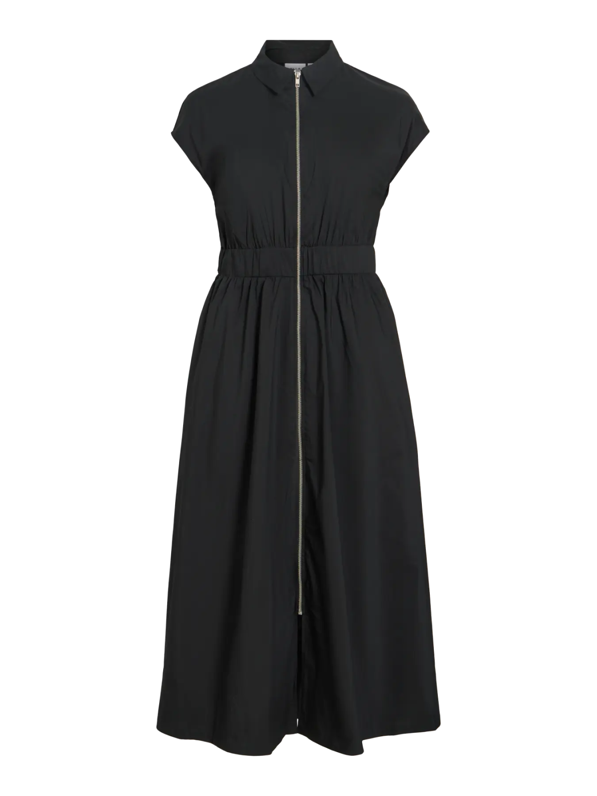 VESTIDO NEGRO CREMALLERA