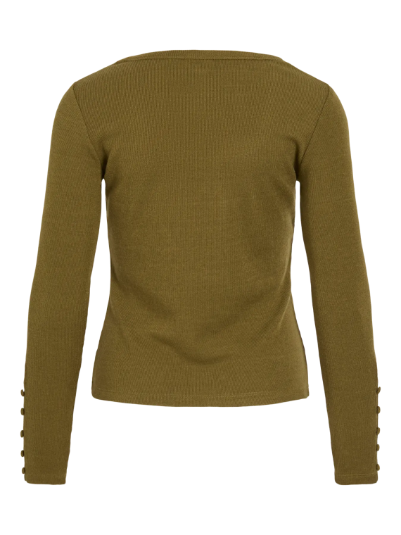 CAMISETA VERDE BOTONES