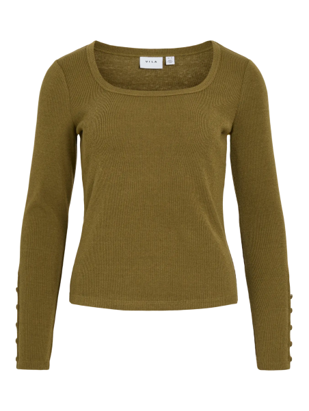 CAMISETA VERDE BOTONES