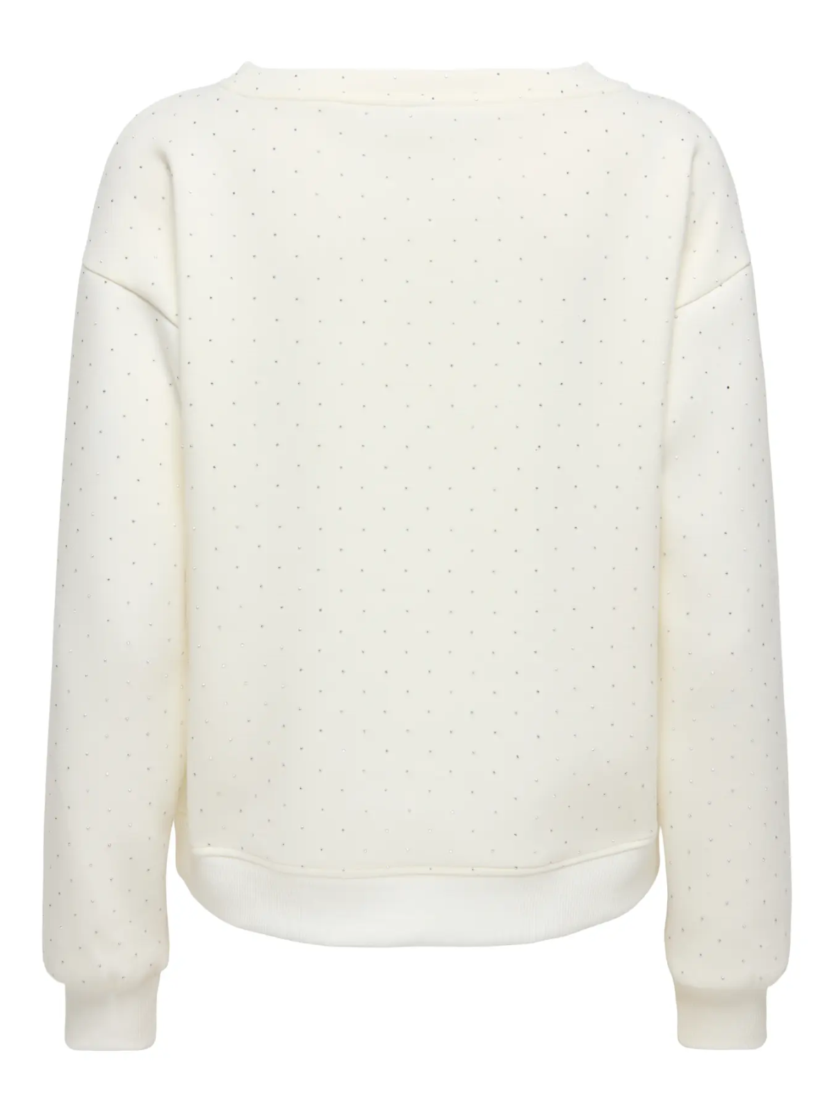 SUDADERA STRASS BEIGE