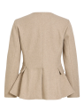 CHAQUETA PAÑO BEIGE