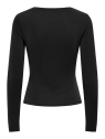 CAMISETA DRAPEADA NEGRA