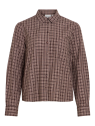 CAMISA CUADROS MARRON