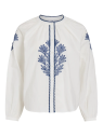 CAMISA BLANCA DETALAZULESLES