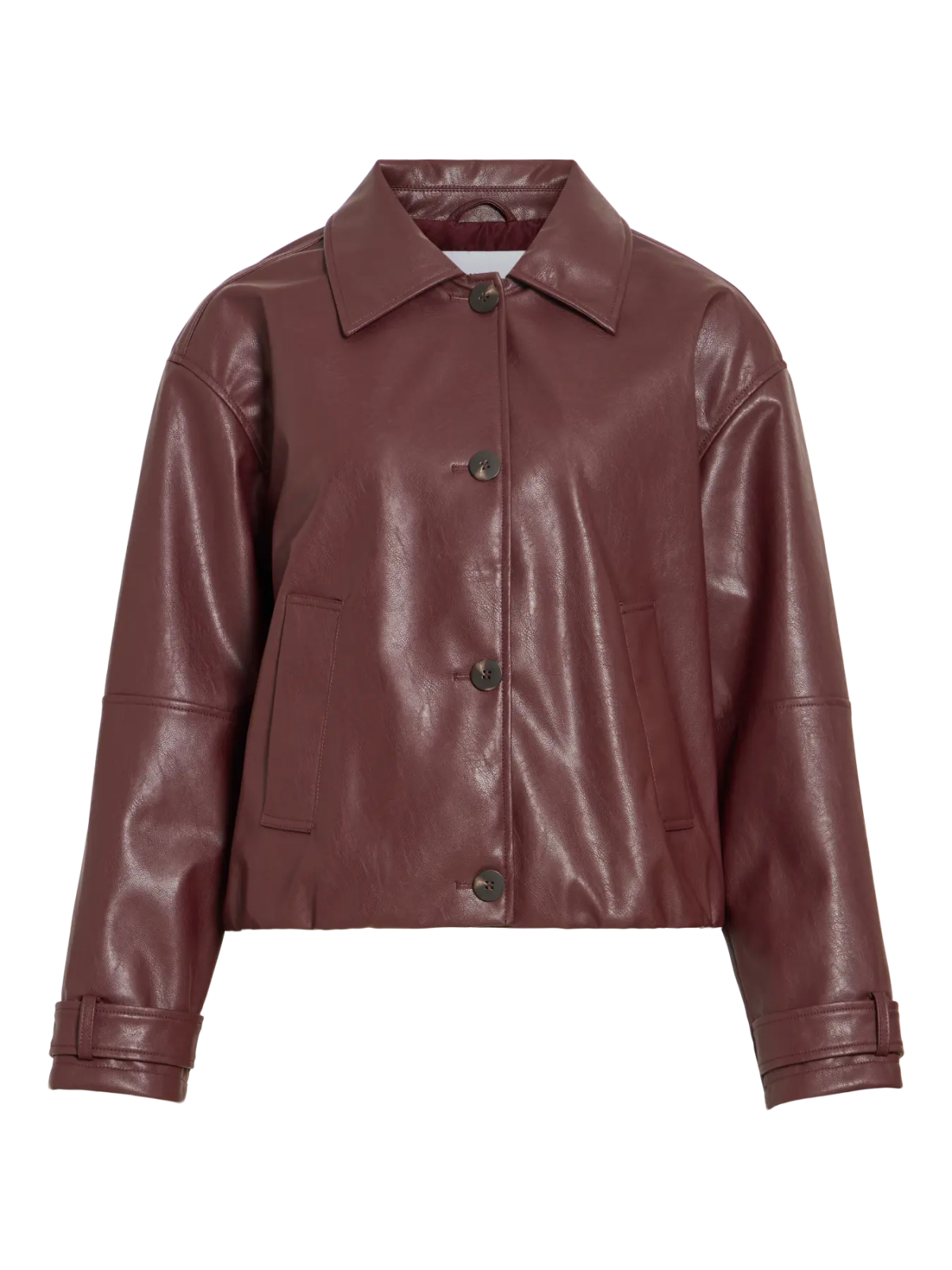 BOMBER POLIPIEL BURDEOS VILA