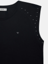 CAMISETA TACHUELAS NEGRA