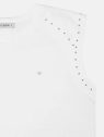 CAMISETA TACHUELAS BLANCA