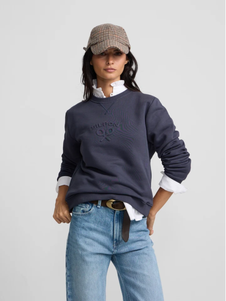 SUDADERA BASICA MARINO
