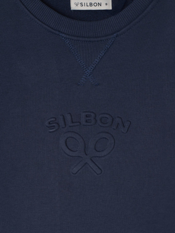 SUDADERA BASICA MARINO