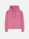 SUDADERA ROSA CON CAPUCHA