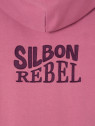 SUDADERA ROSA CON CAPUCHA