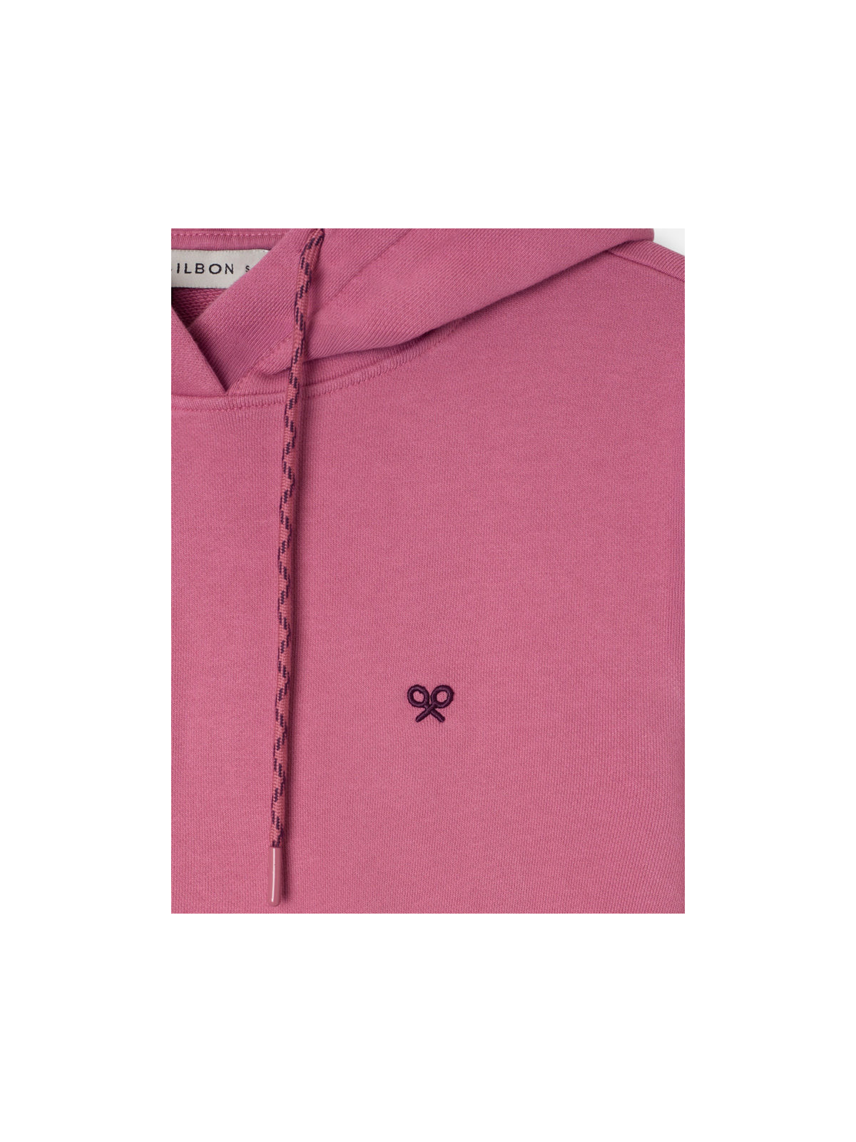 SUDADERA ROSA CON CAPUCHA