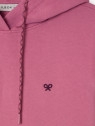SUDADERA ROSA CON CAPUCHA