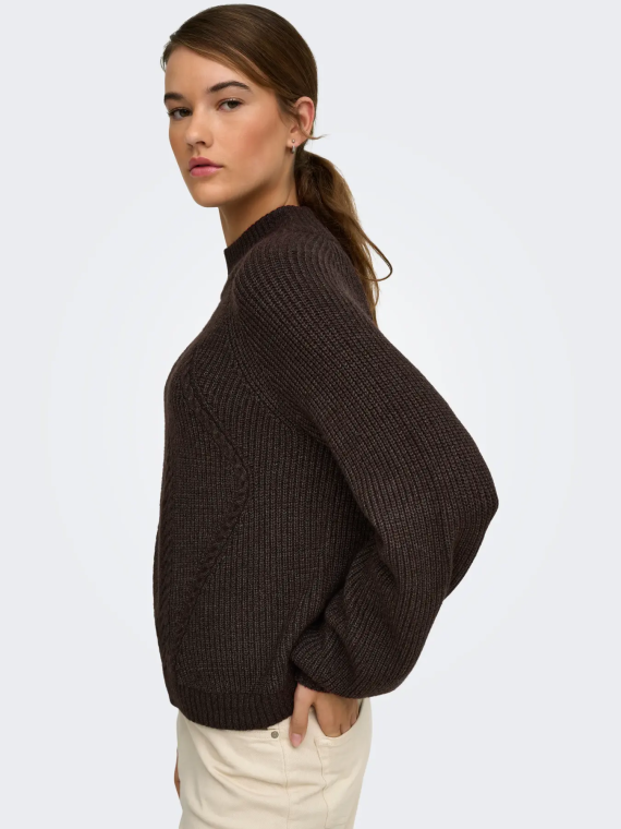 JERSEY CUELLO ALTO  GRIS