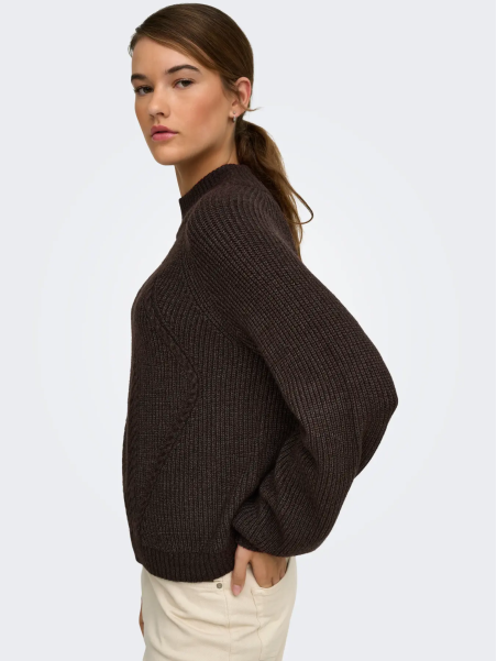 JERSEY CUELLO ALTO  GRIS