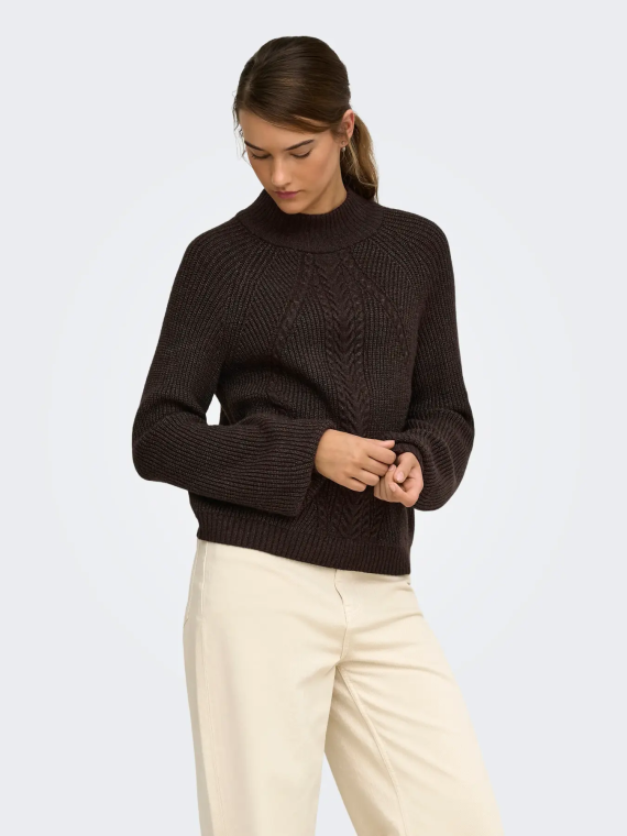 JERSEY CUELLO ALTO  GRIS