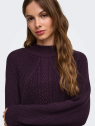 JERSEY CUELLO ALTO MORADO