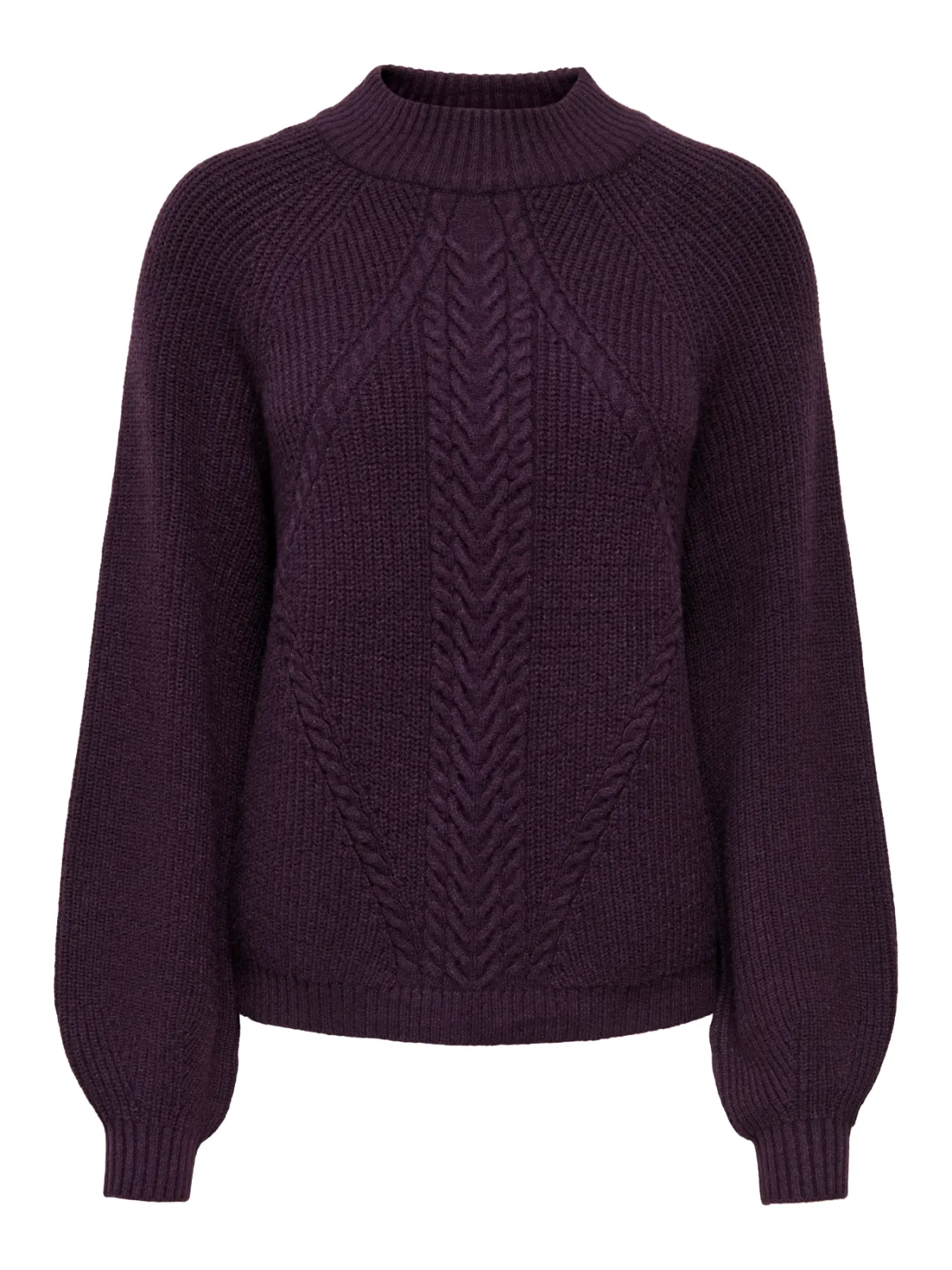 JERSEY CUELLO ALTO MORADO